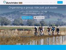 Tablet Screenshot of bunchrides.com
